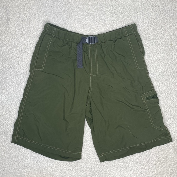 Columbia Green Palmerston Peak Hiking Shorts: Size Medium - Picture 1 of 9